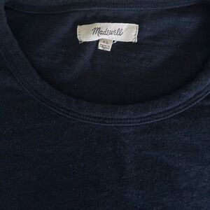 Madewell Navy Short Sleeve Tee